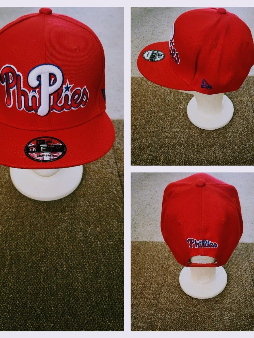 PHILADELPHIA PHILLIES MLB BASEBALL SNAPBACK HAT.